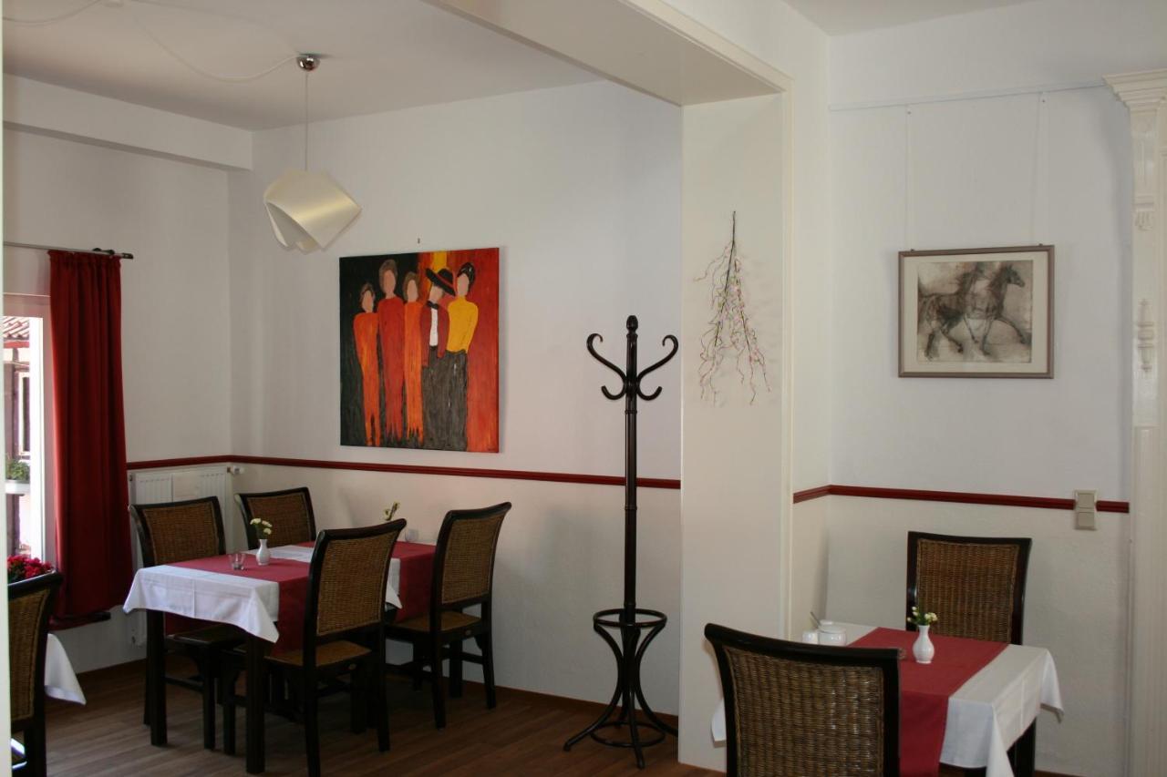 Pension-Ristorante Ventura Ehemals Reinhards Pension Hornburg  Ngoại thất bức ảnh